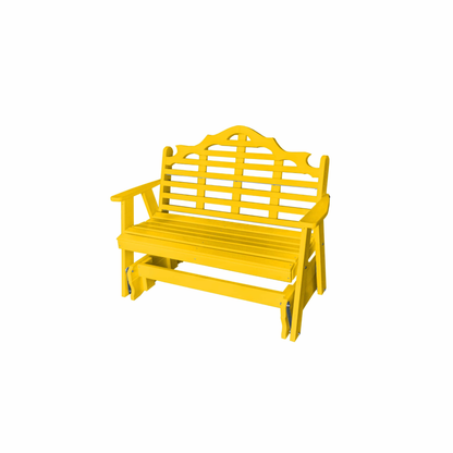 Keystone Amish Co. Milan Poly Composite Porch Glider