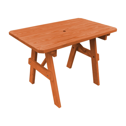 Keystone Amish Co. Traditional Wooden Outdoor Dining Table