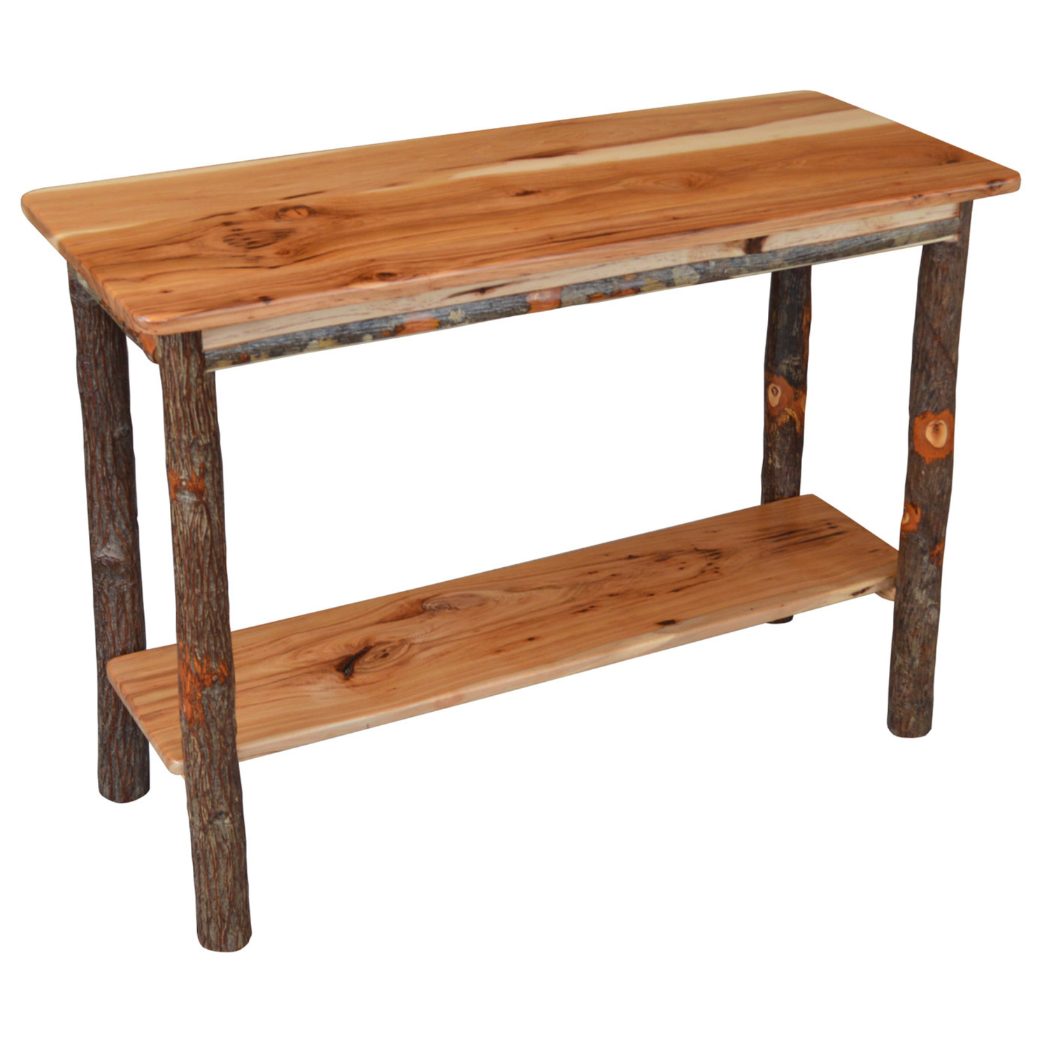 Keystone Amish Co. Hickory Rustic Console Table