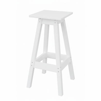 Keystone Amish Co. Poly Square Outdoor Bar Stool
