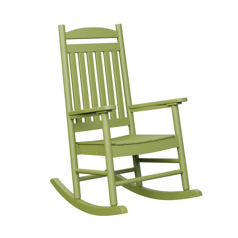 Berlin Gardens Casual Back Poly Lumber Porch Rocker