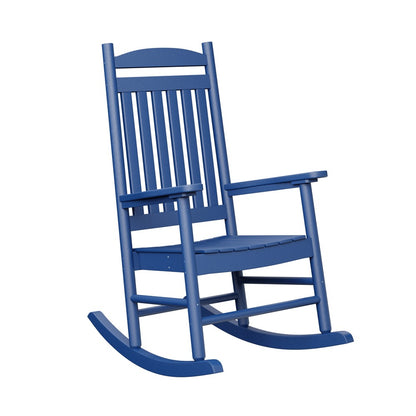 Berlin Gardens Casual Back Poly Lumber Porch Rocker