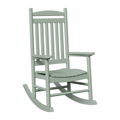 Berlin Gardens Casual Back Poly Lumber Porch Rocker