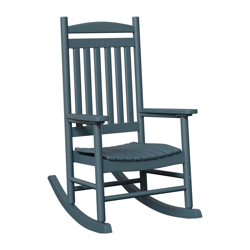 Berlin Gardens Casual Back Poly Lumber Porch Rocker