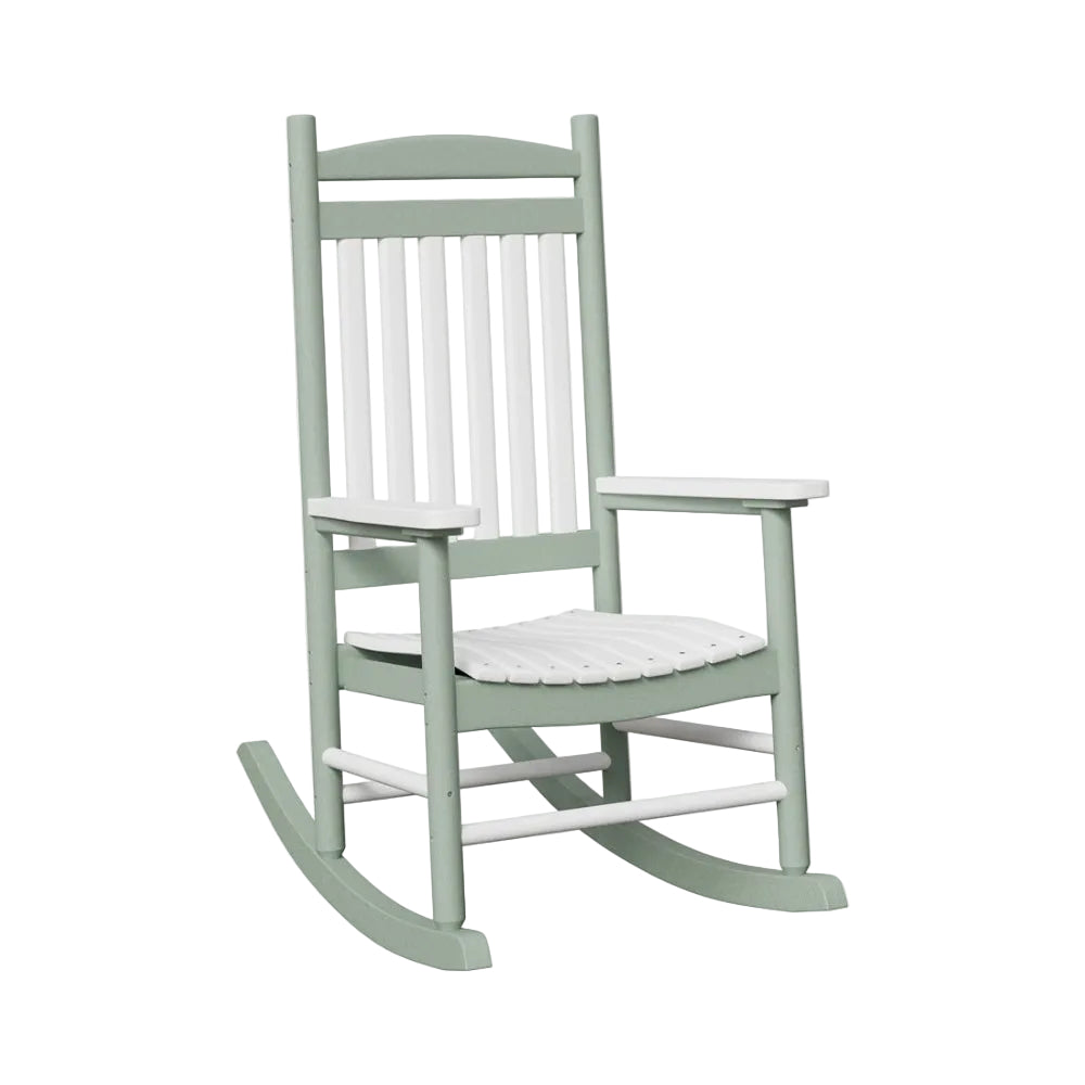 Berlin Gardens Casual Back Poly Lumber Porch Rocker