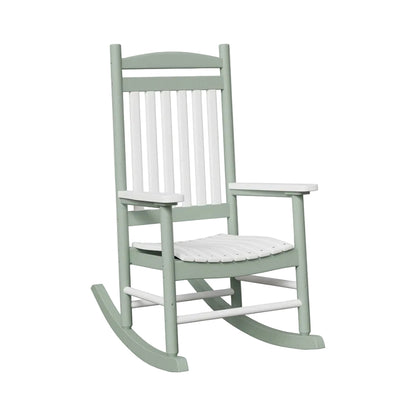 Berlin Gardens Casual Back Poly Lumber Porch Rocker