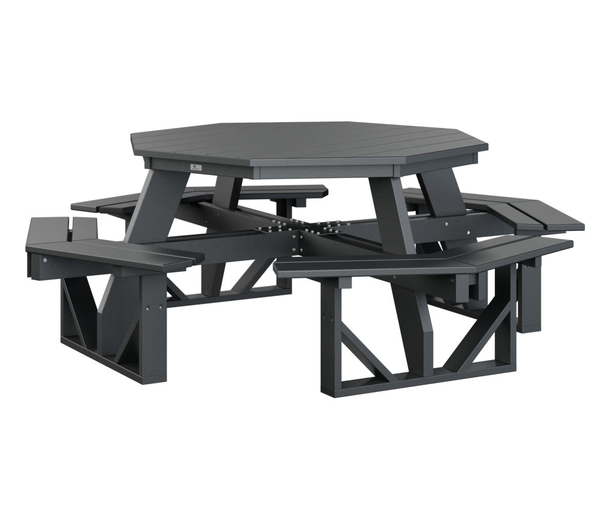 Berlin Gardens Octagon Poly Lumber Picnic Table