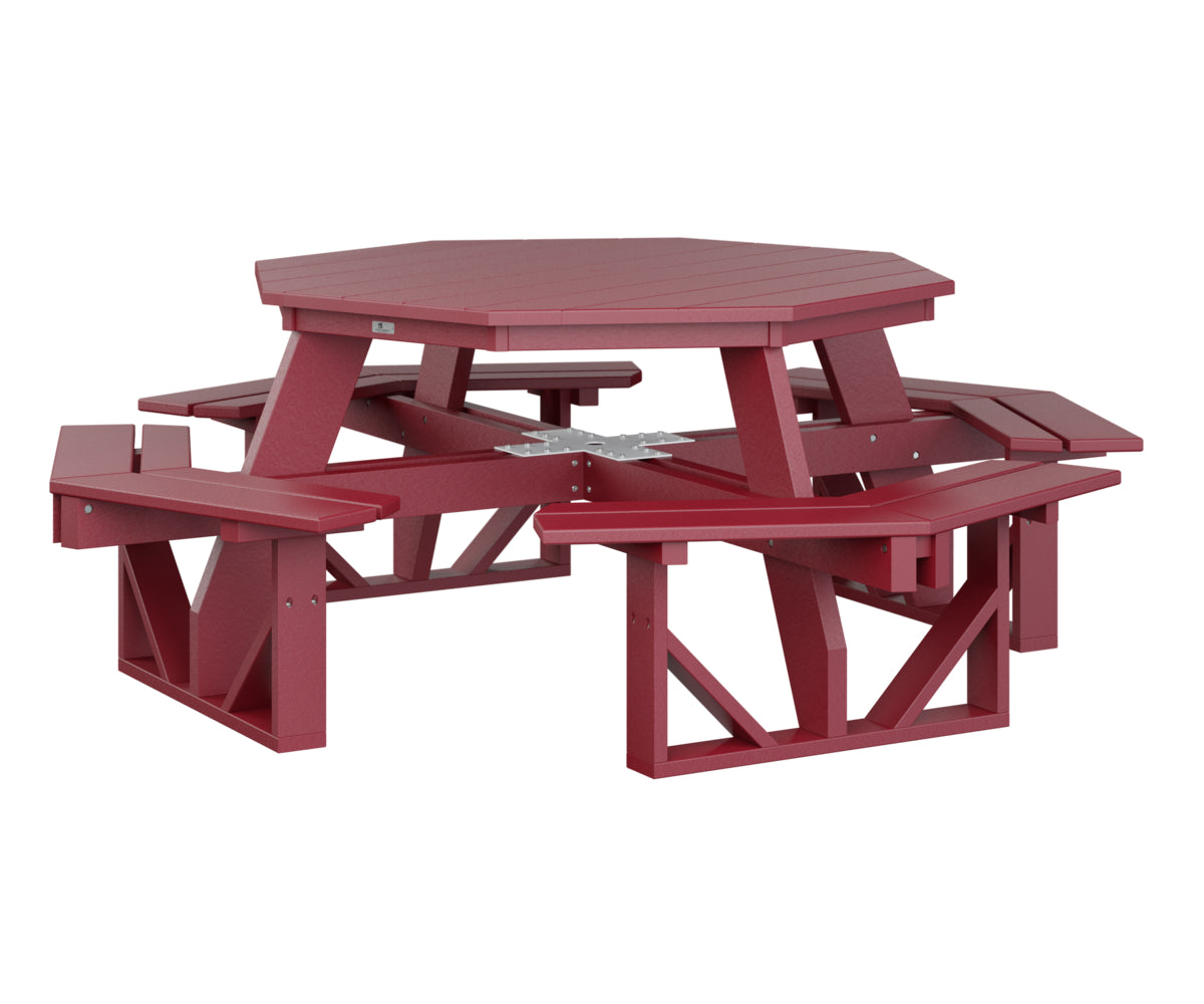 Berlin Gardens Octagon Poly Lumber Picnic Table