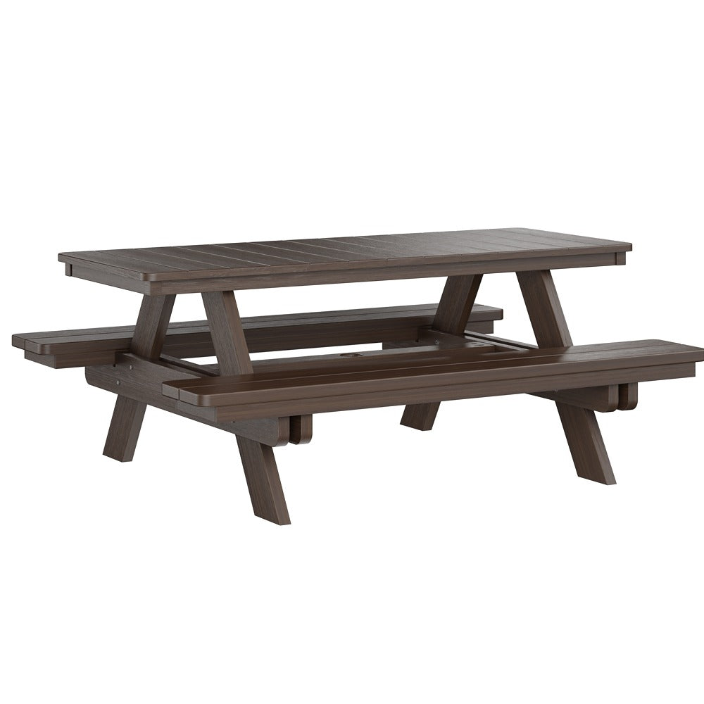 Berlin Gardens Rectangular Poly Lumber Picnic Table