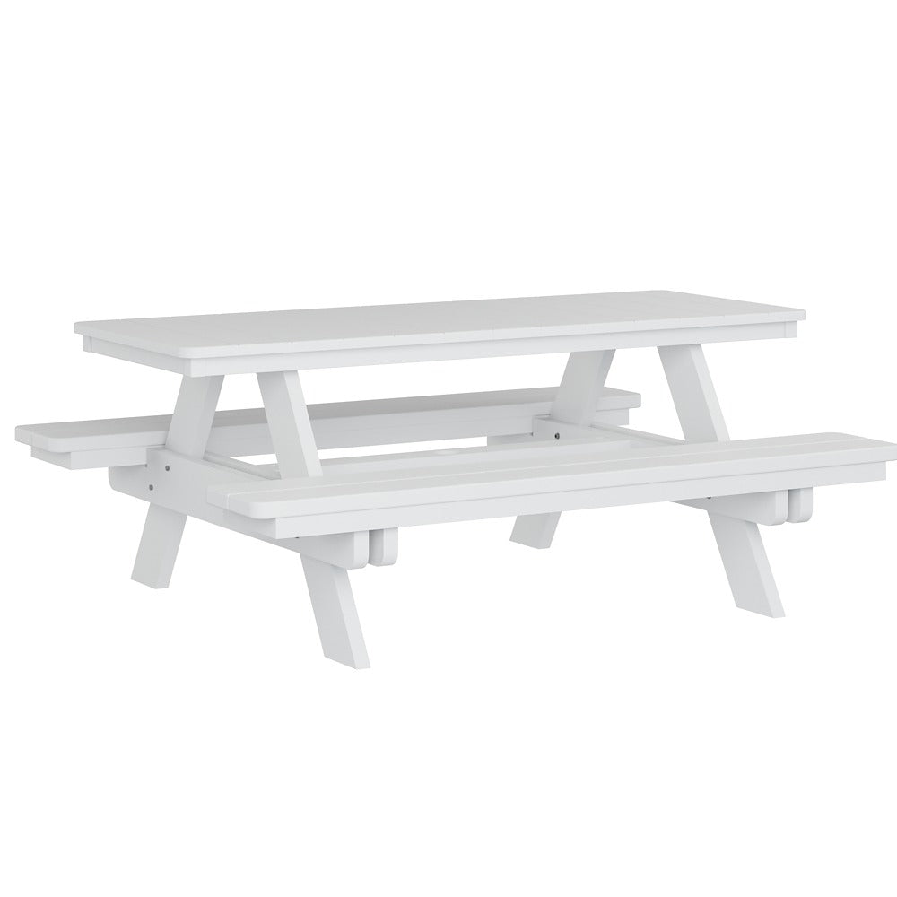 Berlin Gardens Rectangular Poly Lumber Picnic Table