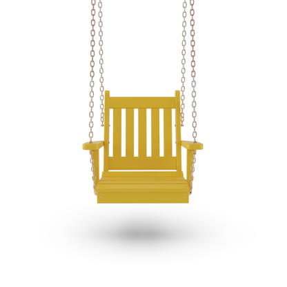 Keystone Amish Co. Franklin Swing Chair, Yellow