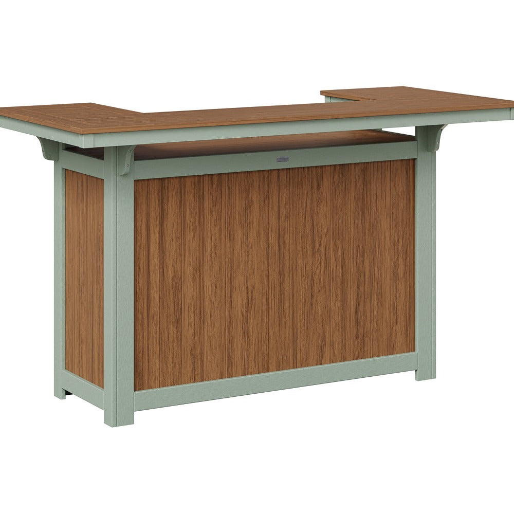 Berlin Gardens Poly Lumber Outdoor Island &amp; Bar