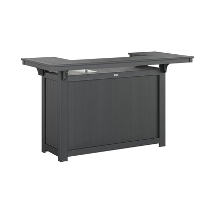 Berlin Gardens Poly Lumber Outdoor Island with Ice Bowl