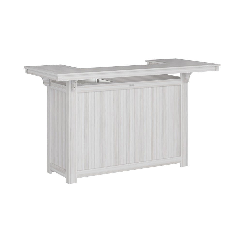Berlin Gardens Poly Lumber Outdoor Island with Ice Bowl