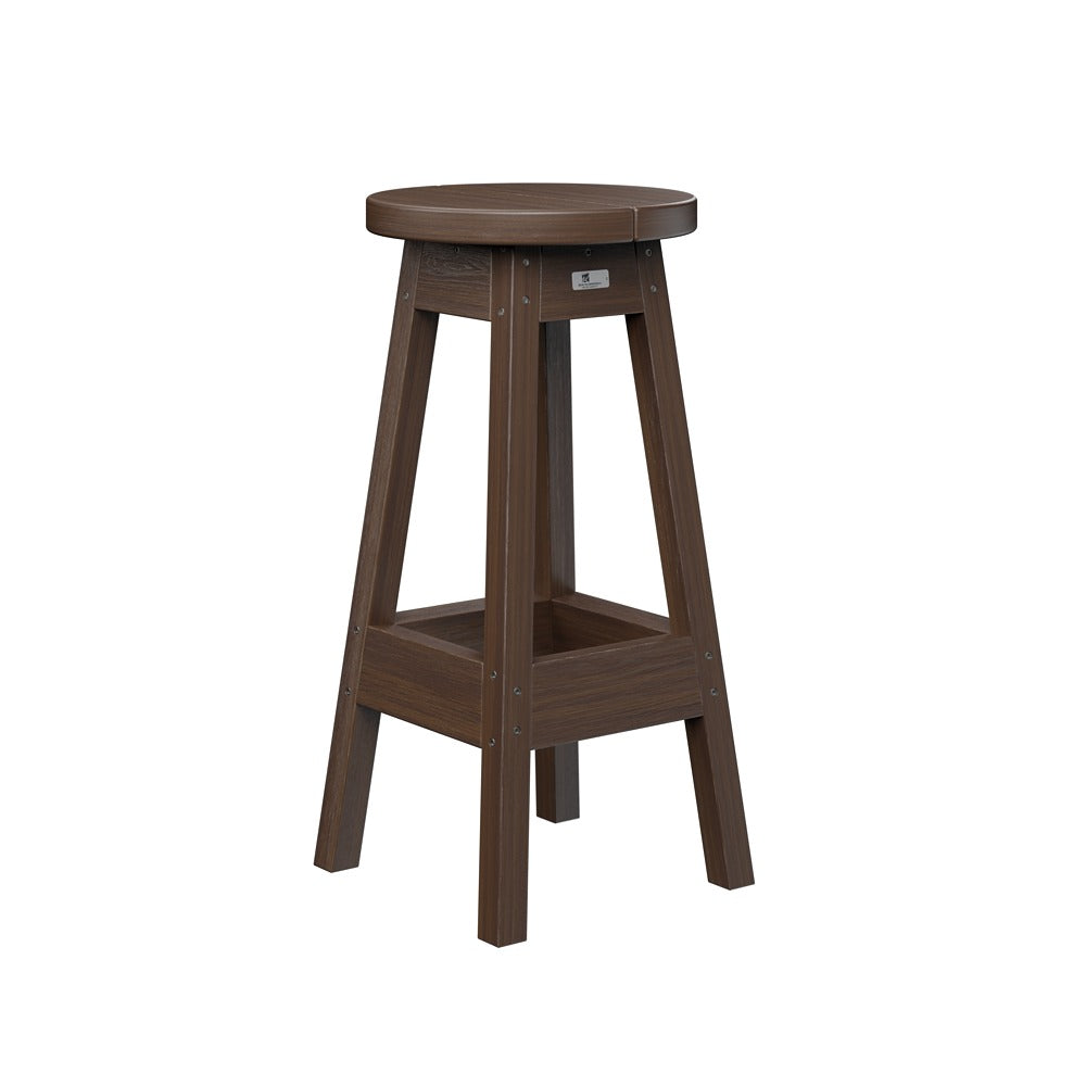 Berlin Gardens Outdoor Poly Lumber Bar Stool