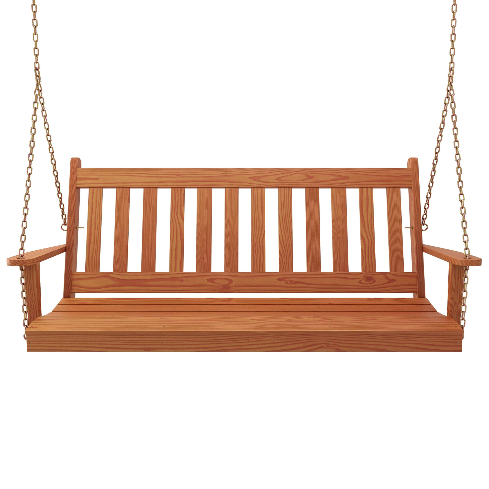 Keystone Amish Co. 4 Foot Franklin Porch Swing, Cedar Stain
