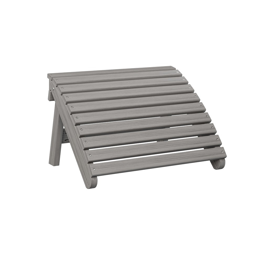 Berlin Gardens Poly Lumber Folding Adirondack Footstool