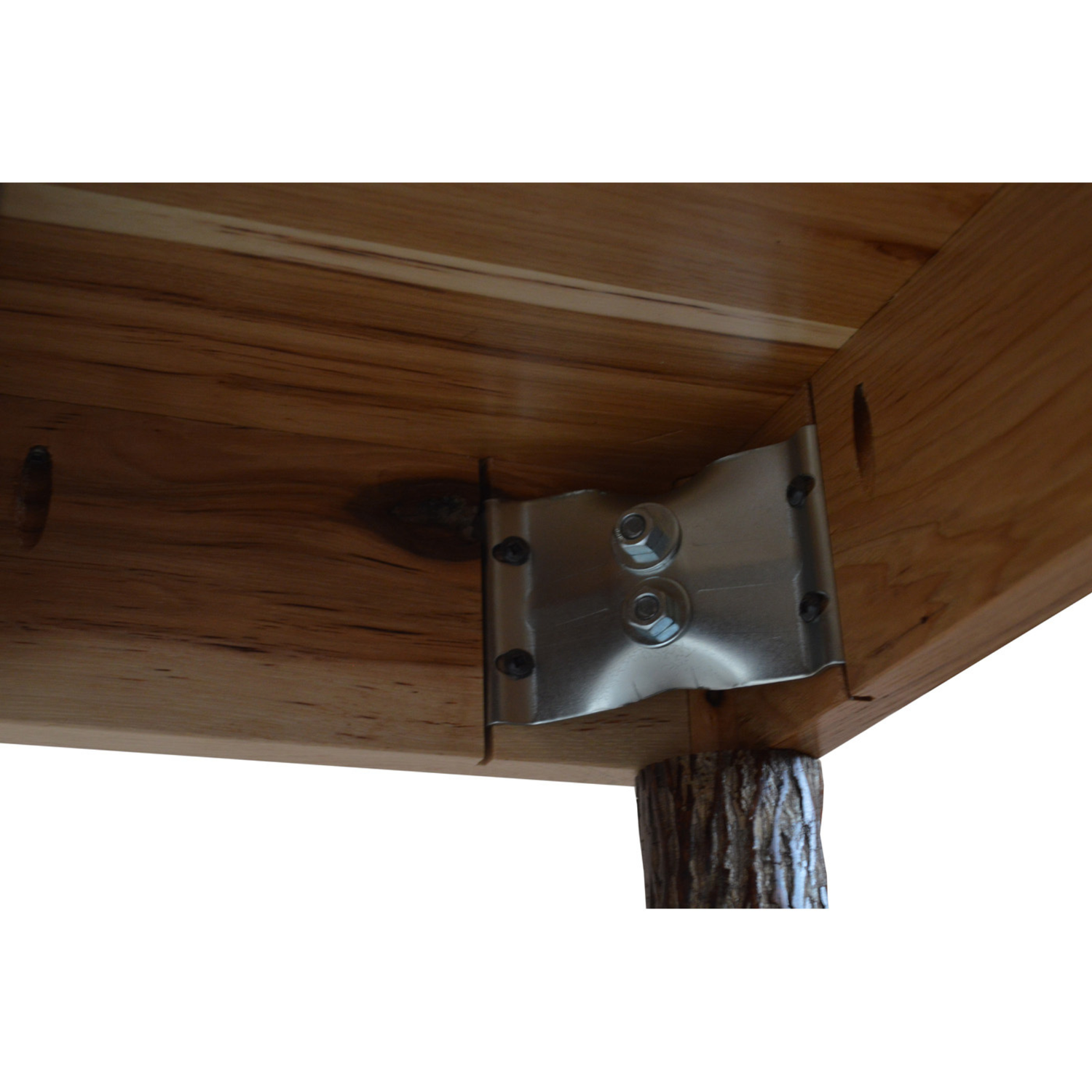 Keystone Amish Co. Hickory Rustic Wood Dining Table