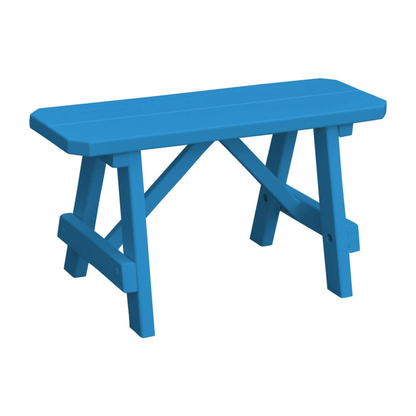 Keystone Amish Co. Wooden Outdoor Dining Bench
