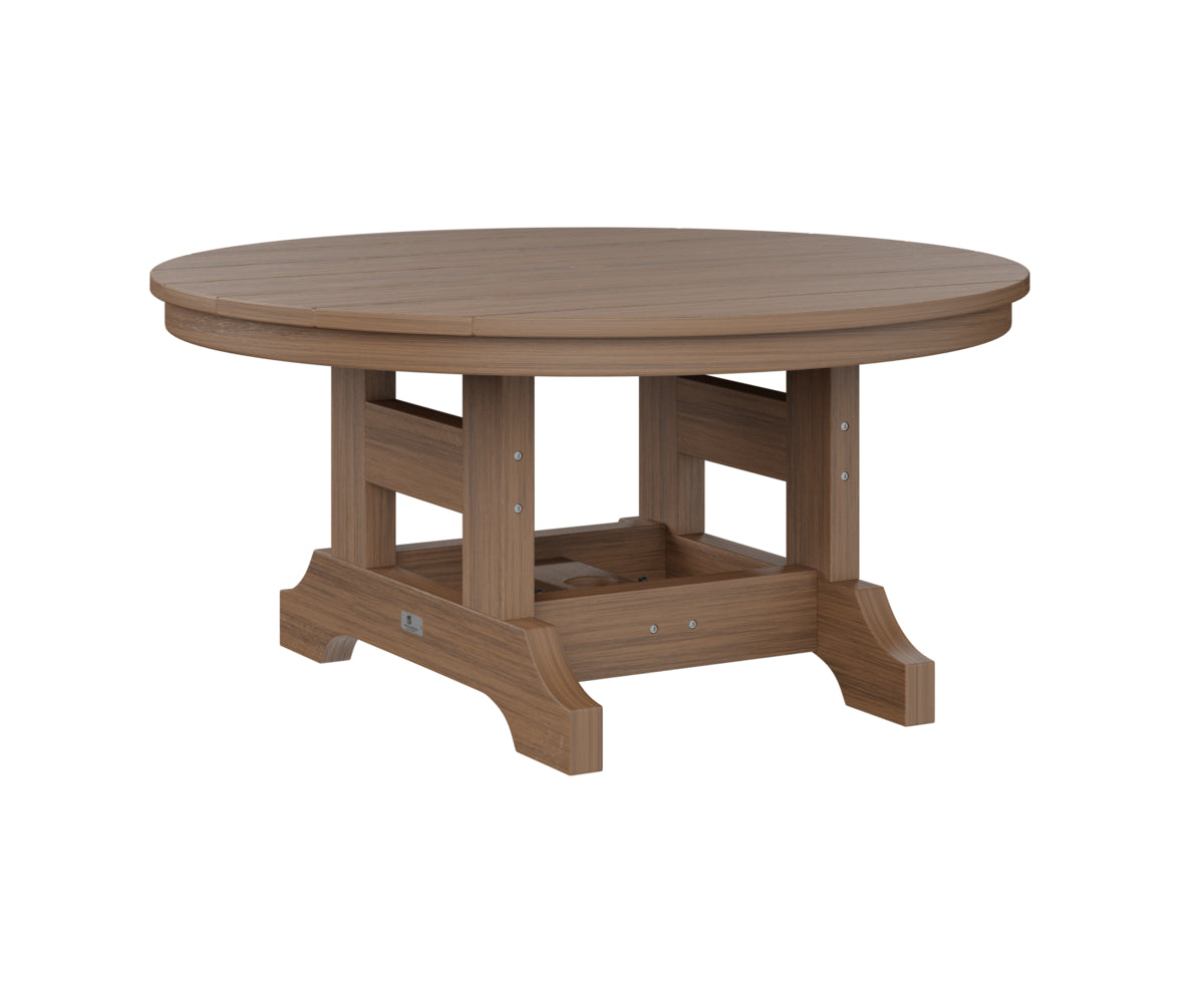 Berlin Gardens Garden Classic Outdoor Poly Lumber 38″ Round Conversation Table