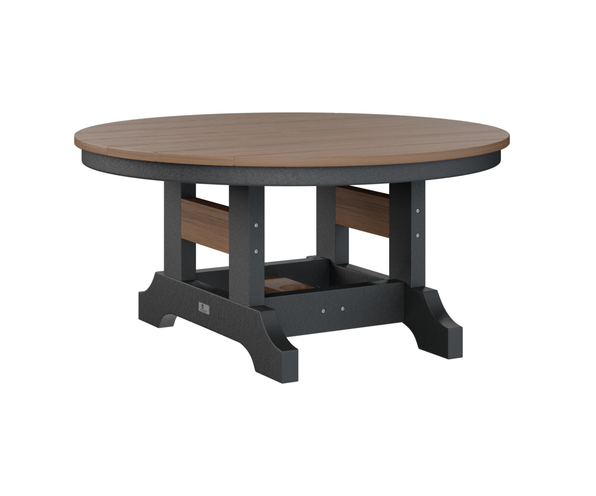 Berlin Gardens Garden Classic Outdoor Poly Lumber 38″ Round Conversation Table