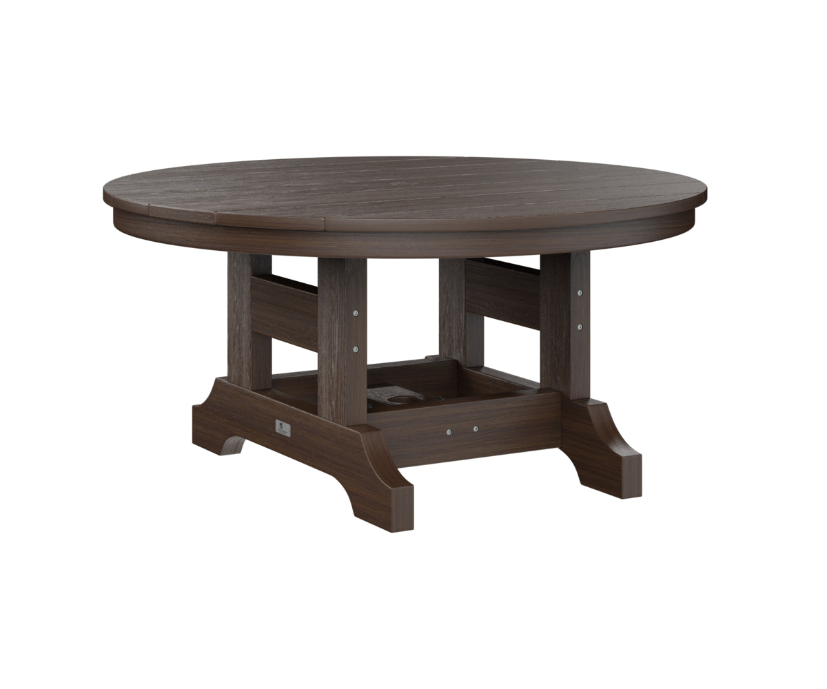 Berlin Gardens Garden Classic Outdoor Poly Lumber 38″ Round Conversation Table