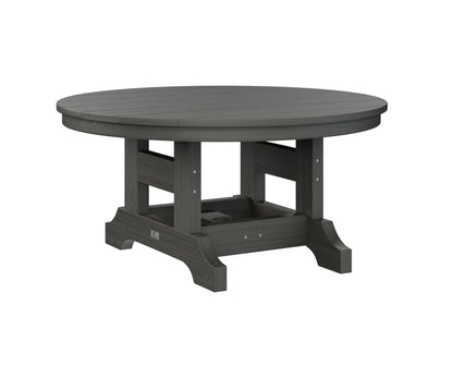 Berlin Gardens Garden Classic Outdoor Poly Lumber 38″ Round Conversation Table
