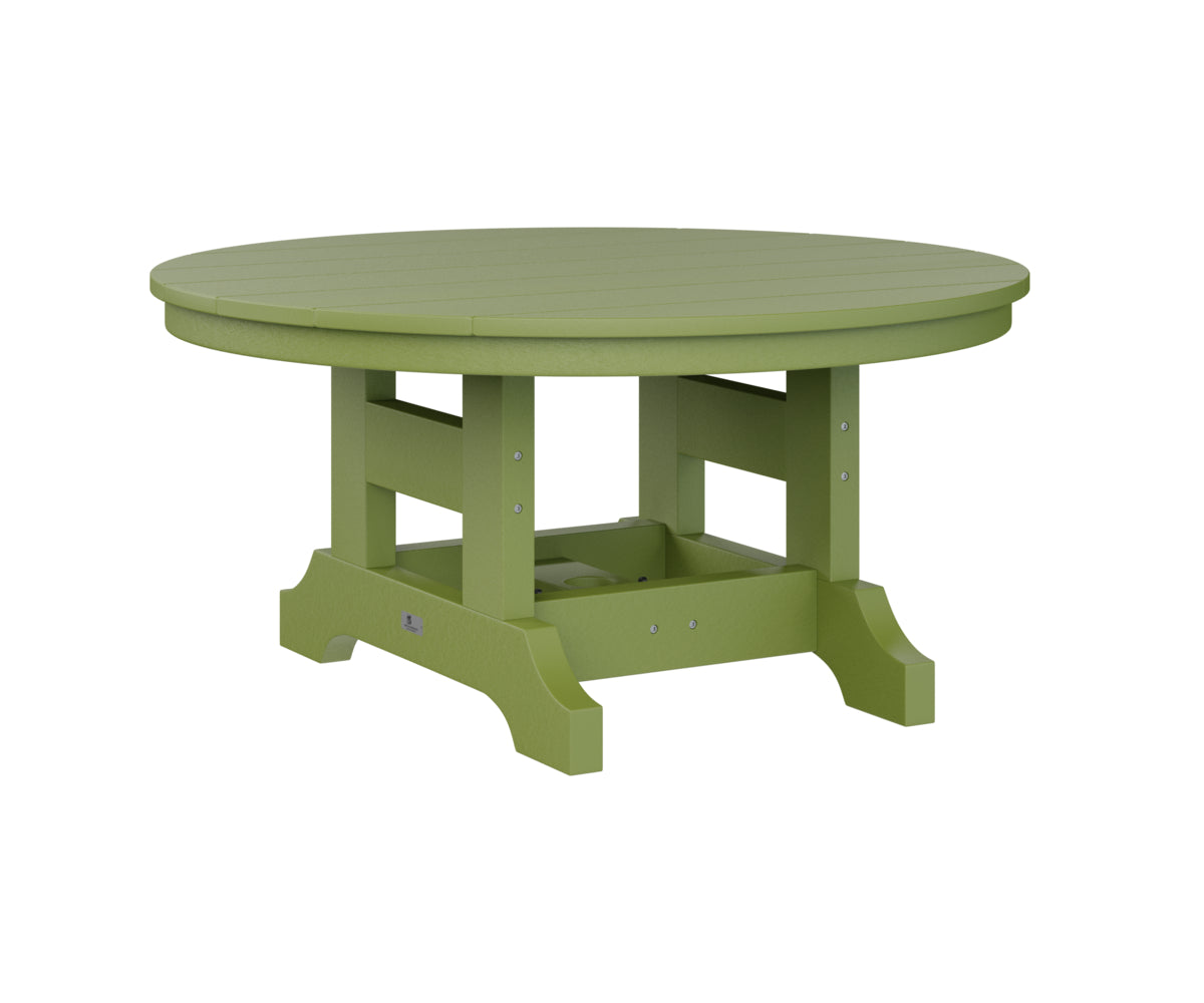 Berlin Gardens Garden Classic Outdoor Poly Lumber 38″ Round Conversation Table