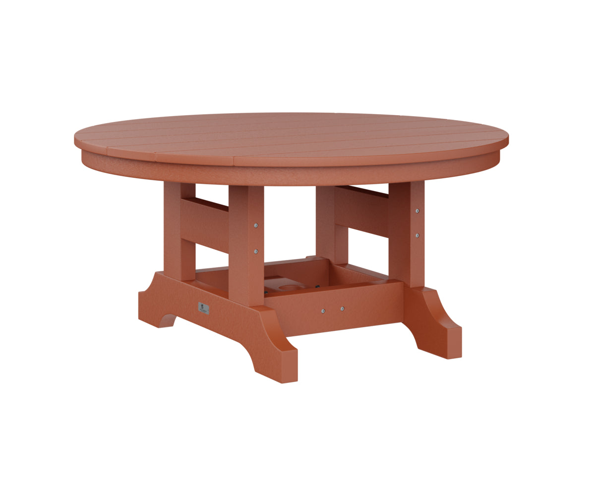 Berlin Gardens Garden Classic Outdoor Poly Lumber 38″ Round Conversation Table