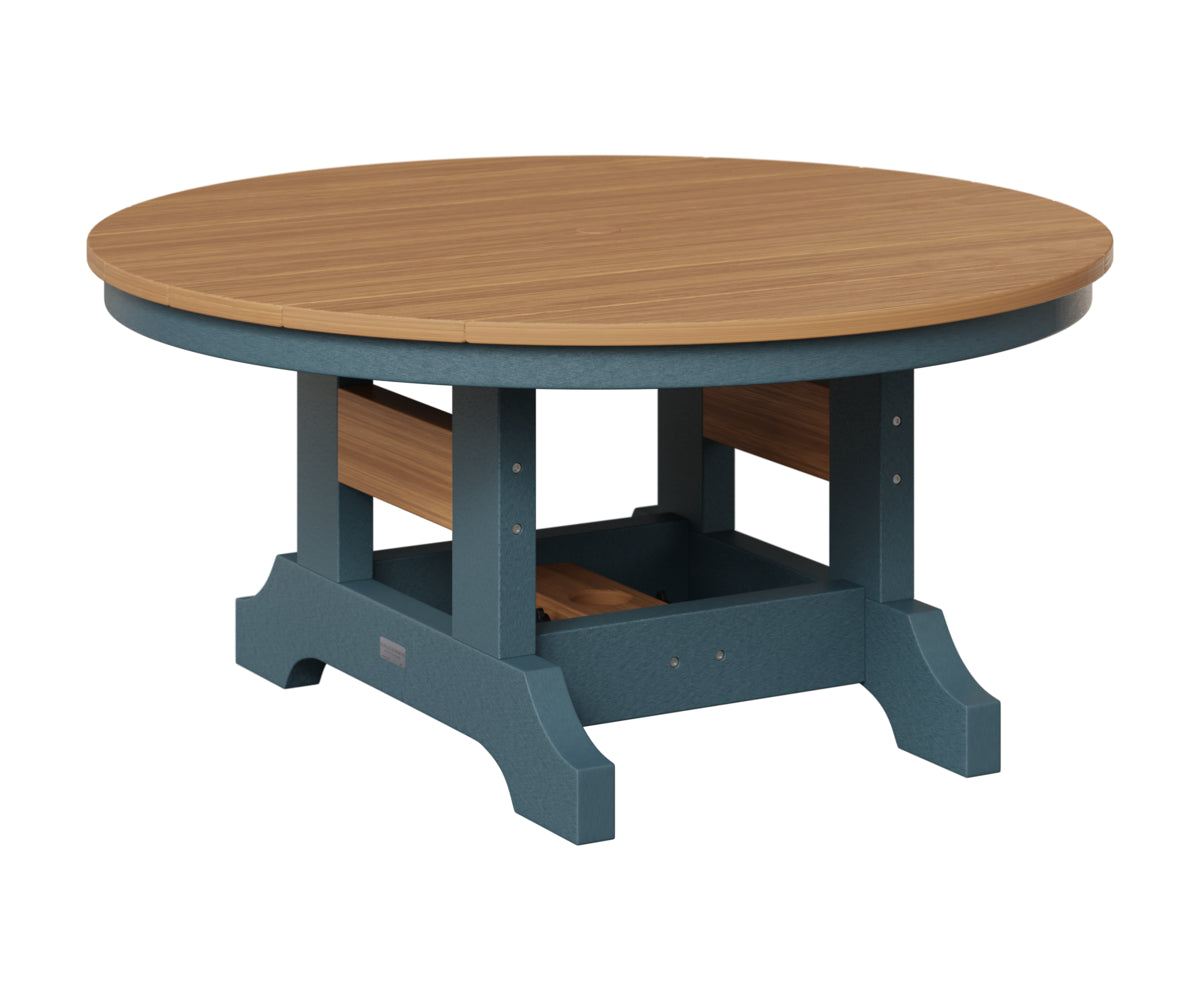 Berlin Gardens Garden Classic Outdoor Poly Lumber 38″ Round Conversation Table