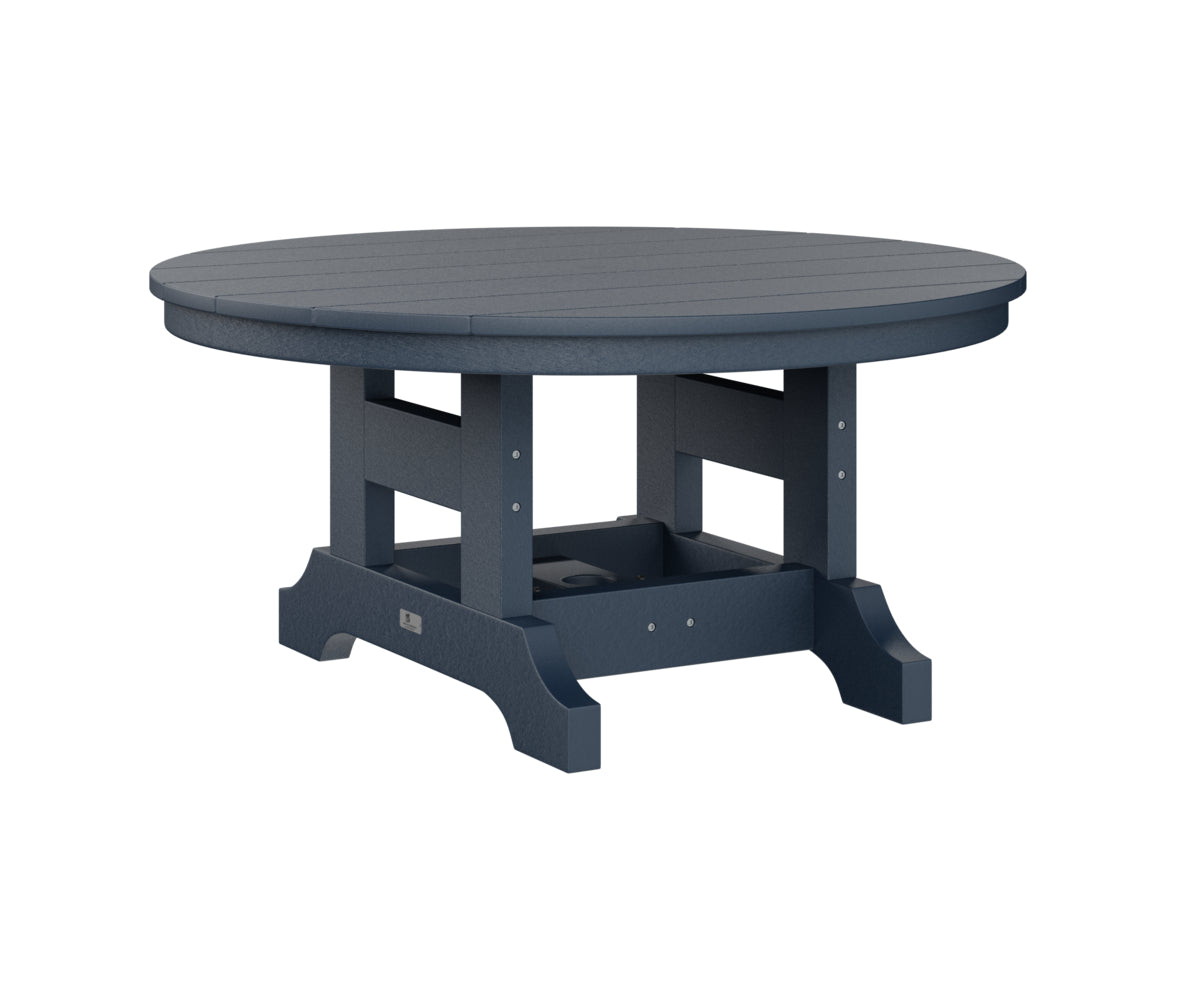 Berlin Gardens Garden Classic Outdoor Poly Lumber 38″ Round Conversation Table