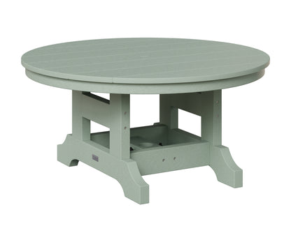 Berlin Gardens Garden Classic Outdoor Poly Lumber 38″ Round Conversation Table