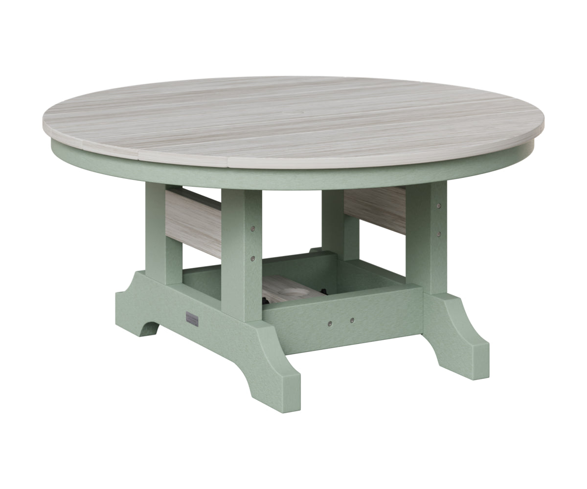 Berlin Gardens Garden Classic Outdoor Poly Lumber 38″ Round Conversation Table