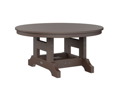 Berlin Gardens Garden Classic Outdoor Poly Lumber 38″ Round Conversation Table
