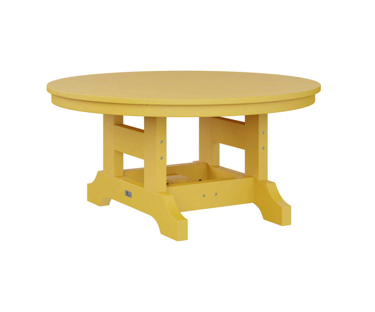 Berlin Gardens Garden Classic Outdoor Poly Lumber 38″ Round Conversation Table
