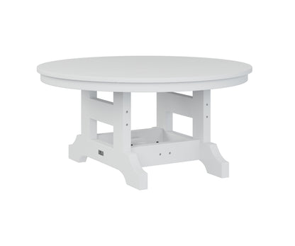 Berlin Gardens Garden Classic Outdoor Poly Lumber 38″ Round Conversation Table
