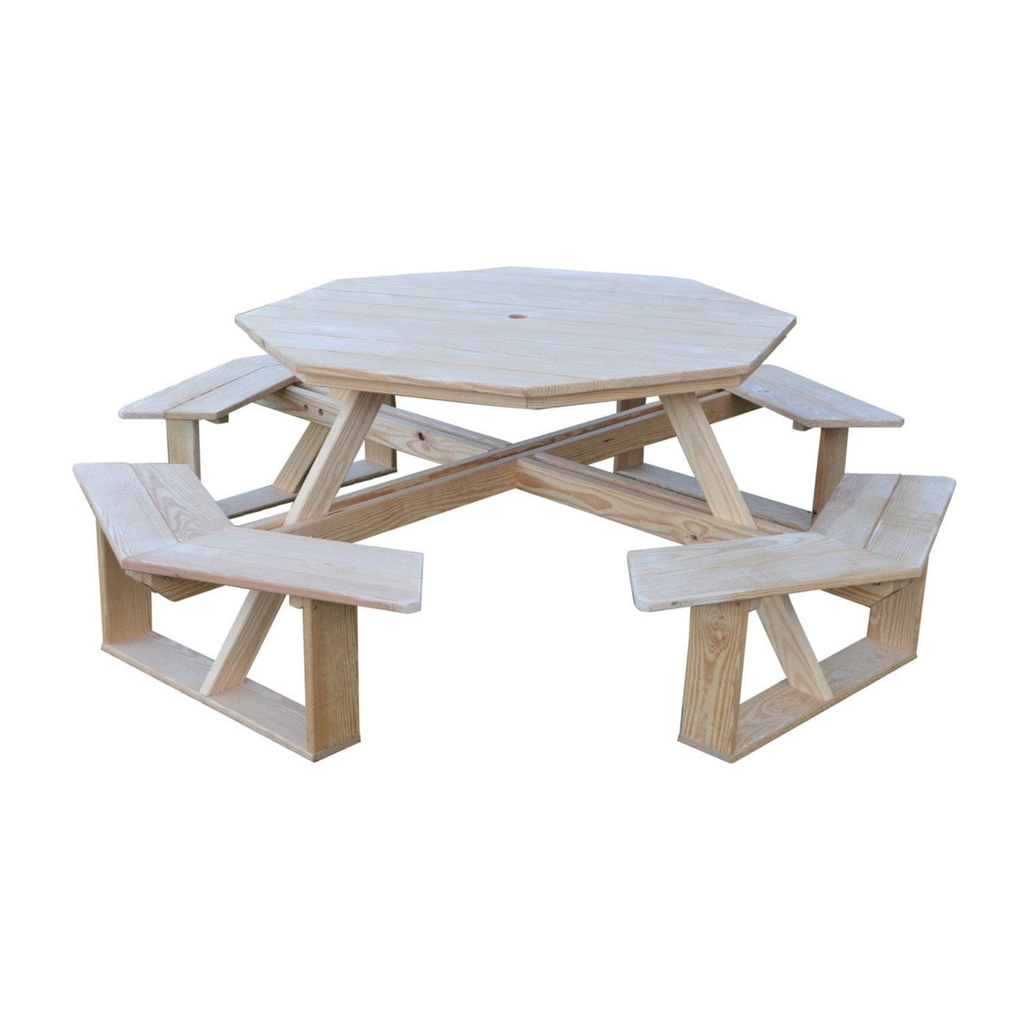 Keystone Amish Co. Pressure Treated Pine Octagon Picnic Table