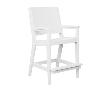 Berlin Gardens Mayhew Outdoor Poly Lumber Chat Bar Height Chair