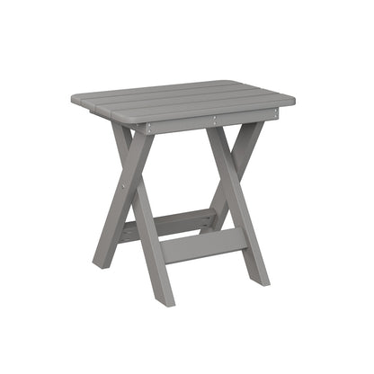 Berlin Gardens Folding Poly Lumber End Table
