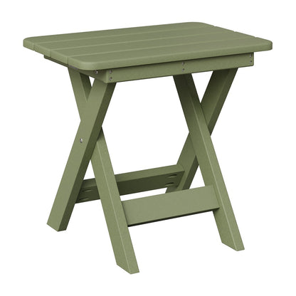 Berlin Gardens Folding Poly Lumber End Table