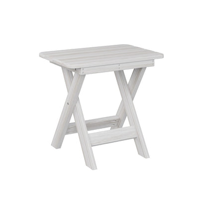 Berlin Gardens Folding Poly Lumber End Table