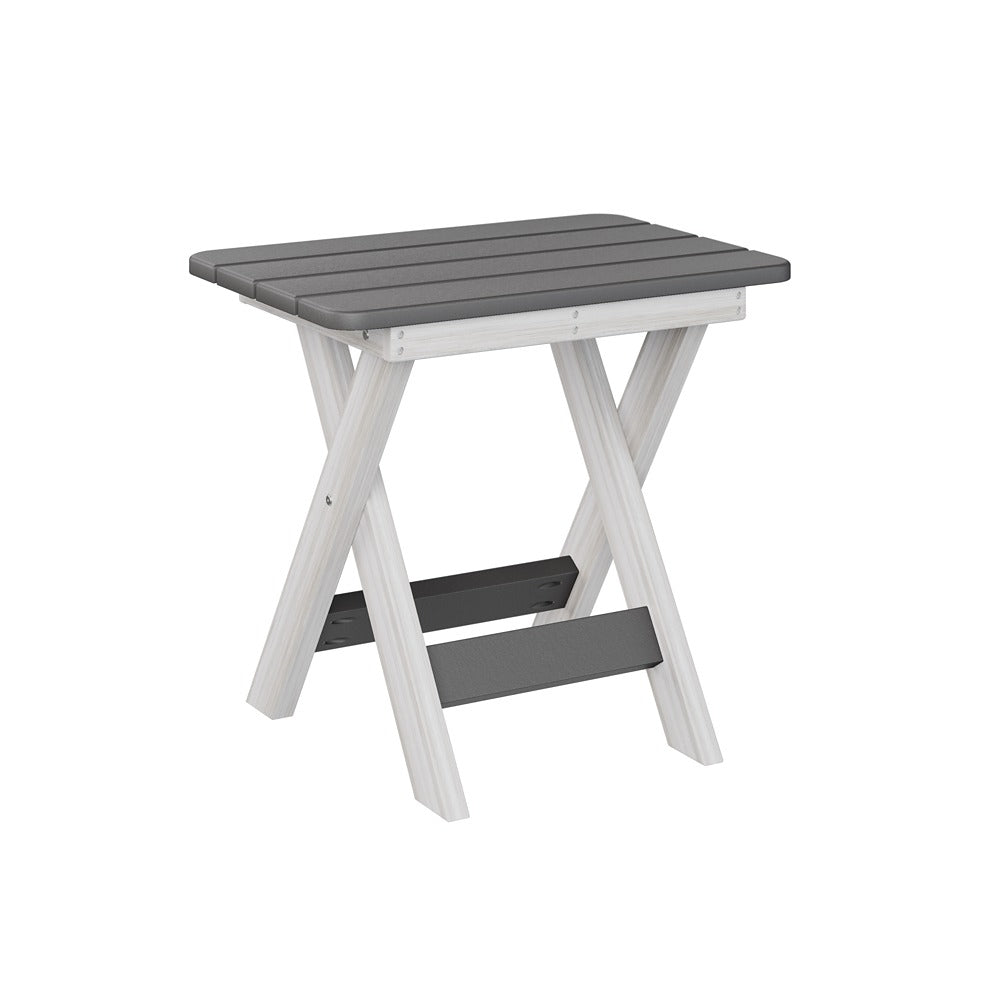 Berlin Gardens Folding Poly Lumber End Table