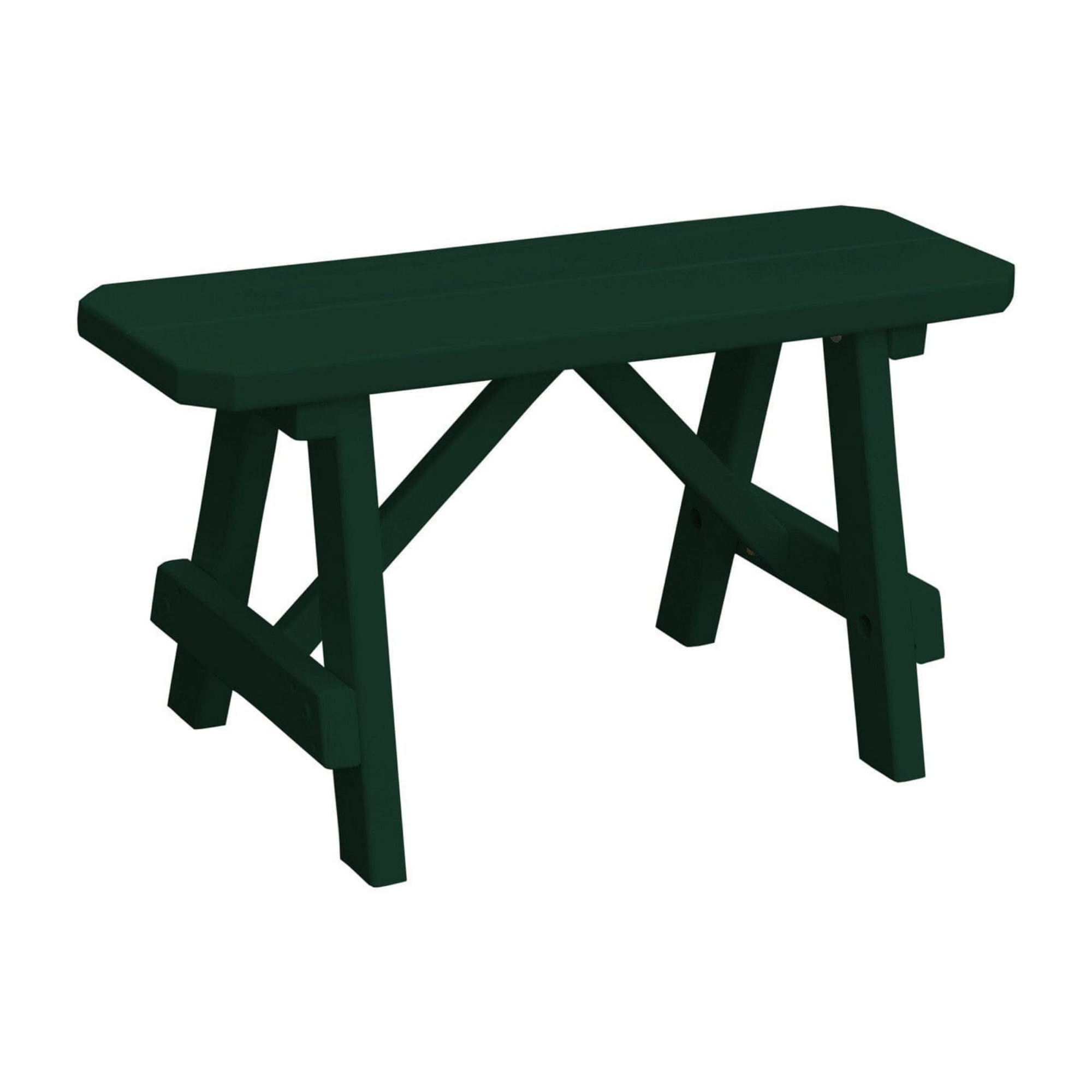 Keystone Amish Co. Wooden Outdoor Dining Bench