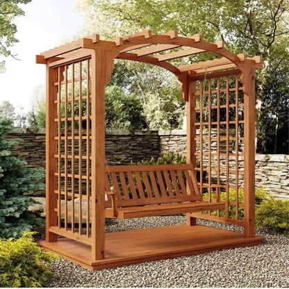 Keystone Amish Co. Georgetown Arbor With Swing Set