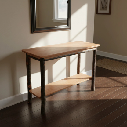Keystone Amish Co. Hickory Rustic Console Table