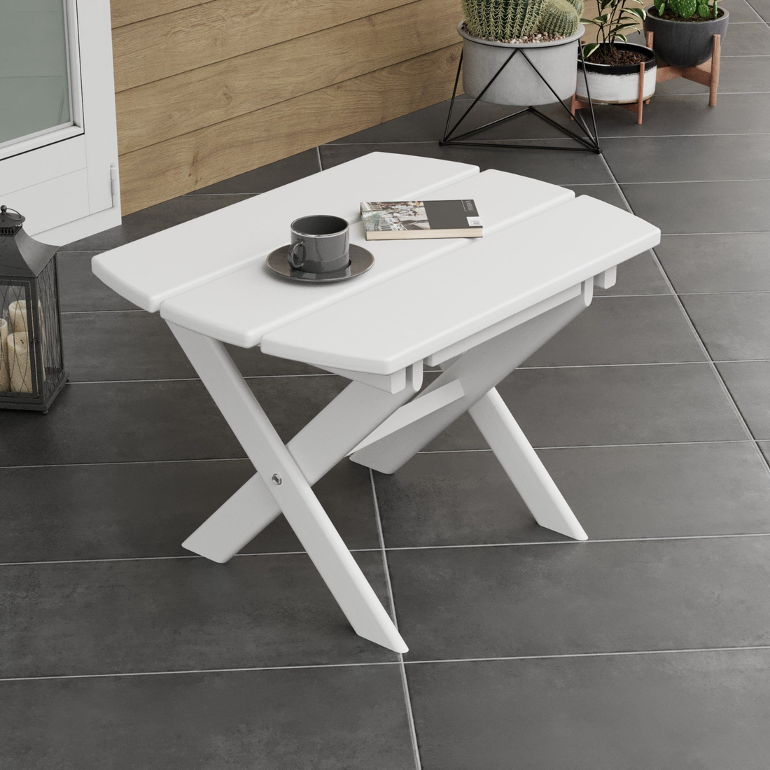 Keystone Amish Co. Folding Oval End Table