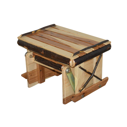 Keystone Amish Hickory Gliding Ottoman