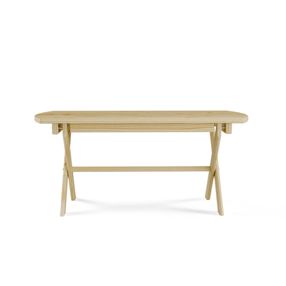 Keystone Amish Co. Folding Oval Coffee Table