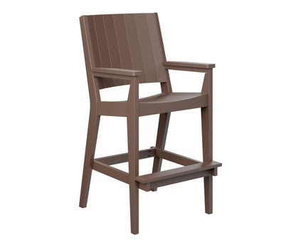 Berlin Gardens Mayhew Outdoor Poly Lumber Chat Extra Tall Bar Height Chair