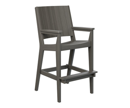 Berlin Gardens Mayhew Outdoor Poly Lumber Chat Extra Tall Bar Height Chair